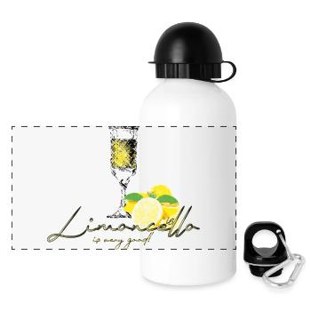 Limoncello (Limoncello) - Gourde panoramique avec couvercle 500 ml - blanc - Devant