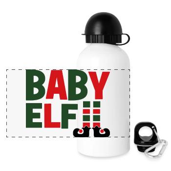 Baby Elf - Panoramic Thermal Bottle with Lid 500 ml - white - Front