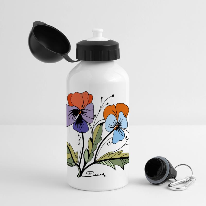 Fleur Gourde panoramique avec couvercle 500 ml