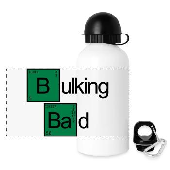 Bulking Bad - Gourde panoramique avec couvercle 500 ml - blanc - Devant