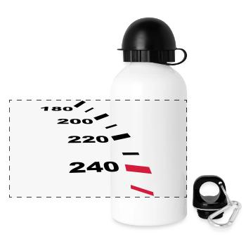 speed - Panoramic Thermal Bottle with Lid 500 ml - white - Front