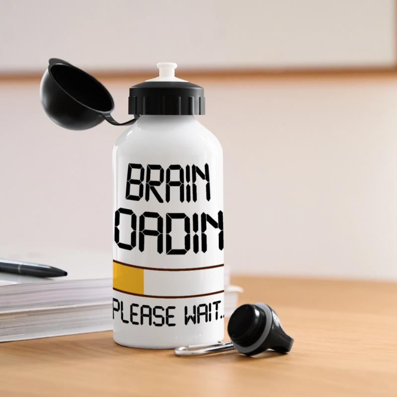 brain loading Panoramic Thermal Bottle with Lid 500 ml
