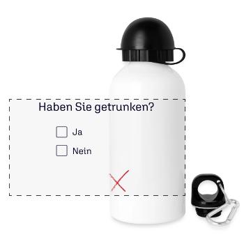 Have you been drinking? Party, drinking, partying, drinking - Panoramic Thermal Bottle with Lid 500 ml - white - Front