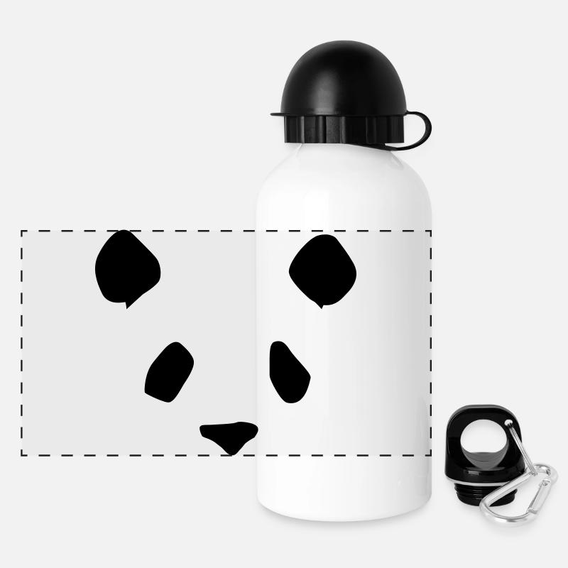 PANDA - Panoramic Thermal Bottle with Lid 500 ml - white