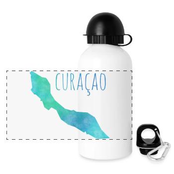 Curacao - Panoramic Thermal Bottle with Lid 500 ml - white - Front