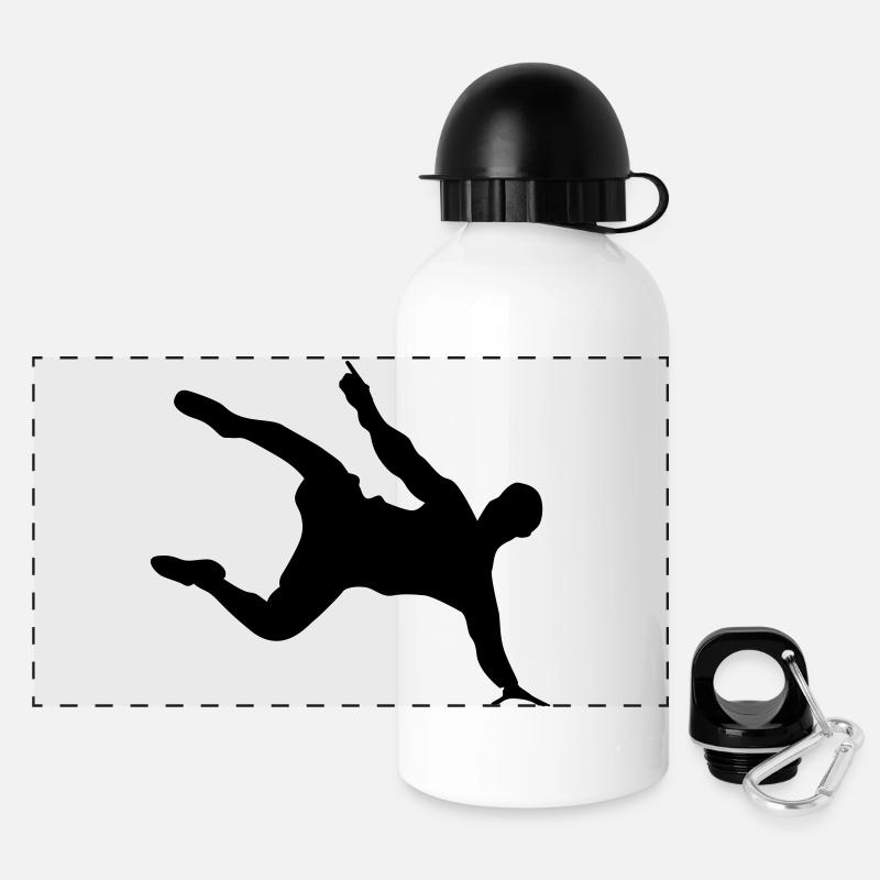 Breakdancer - Panoramic Thermal Bottle with Lid 500 ml - white
