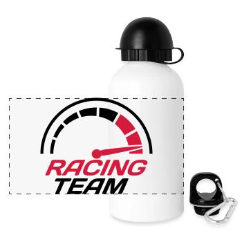 Racing team speedometer quick lawn - Panoramic Thermal Bottle with Lid 500 ml - white - Front