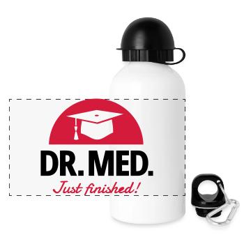 Doctor - Panoramic Thermal Bottle with Lid 500 ml - white - Front