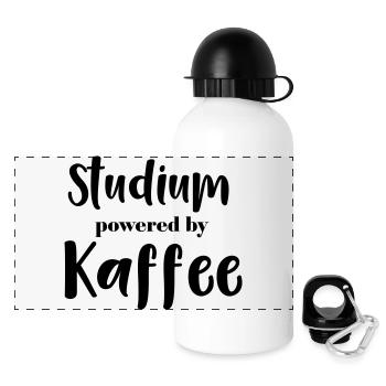 Studies powered by Kaffee - Panoramic Thermal Bottle with Lid 500 ml - white - Front