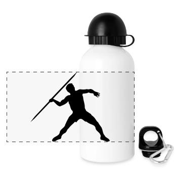javelin sport - Panoramic Thermal Bottle with Lid 500 ml - white - Front