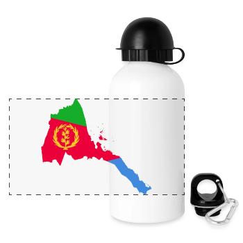 eritrea collection - Panoramic Thermal Bottle with Lid 500 ml - white - Front
