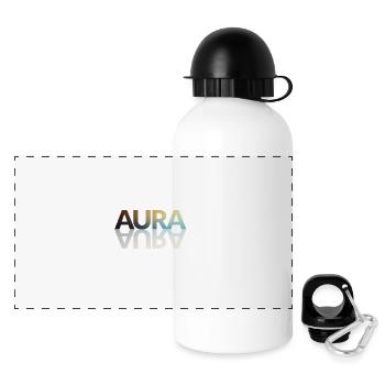 Aura - Panoramic Thermal Bottle with Lid 500 ml - white - Front