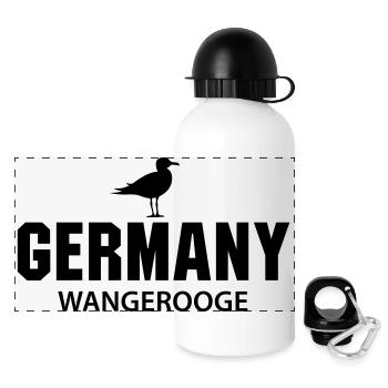 Wangerooge GERMANY - Panoramic Thermal Bottle with Lid 500 ml - white - Front