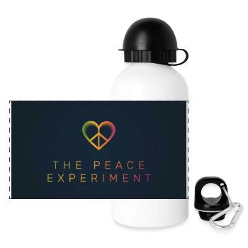The Peace Experiment - Panoramic Thermal Bottle with Lid 500 ml - white - Front