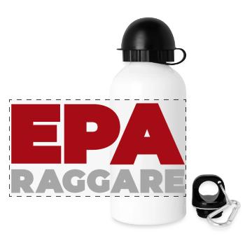 EPA Raggage - Panoramic Thermal Bottle with Lid 500 ml - white - Front