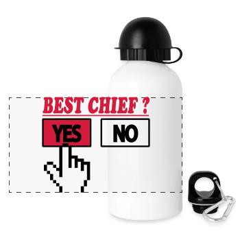 Best chief ? yes 222 - Panoramic Thermal Bottle with Lid 500 ml - white - Front