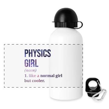 Physics - Panoramic Thermal Bottle with Lid 500 ml - white - Front