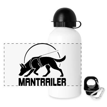 Malinois MANTRAILER Recherche Chiens Chiens Wilsigns - Gourde panoramique avec couvercle 500 ml - blanc - Devant