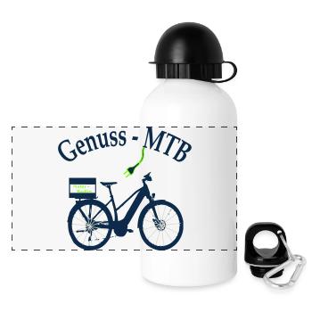 VTTAE Femme - Gourde panoramique avec couvercle 500 ml - blanc - Devant