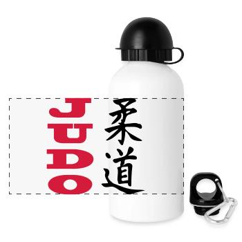 Judo - Panoramic Thermal Bottle with Lid 500 ml - white - Front
