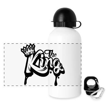 Le Roi - Gourde panoramique avec couvercle 500 ml - blanc - Devant