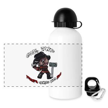 Freddy's Halloween present - Panoramic Thermal Bottle with Lid 500 ml - white - Front