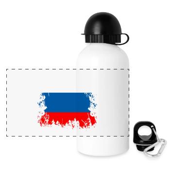 Slovenia - Slovenia - Panoramic Thermal Bottle with Lid 500 ml - white - Front