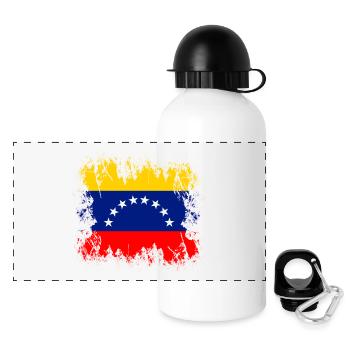 Venezuela (Venezuela) - Panorama Trinkflasche mit Deckel 500 ml - Weiß - Vorne