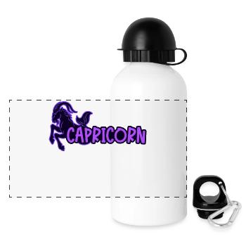 Capricorne Dire Horoscope Signe du zodiaque Ciel - Gourde panoramique avec couvercle 500 ml - blanc - Devant