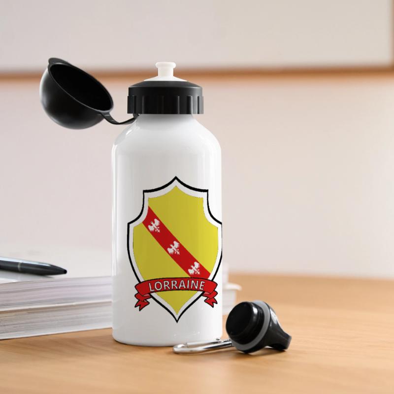 Lothringen Panorama Trinkflasche mit Deckel 500 ml