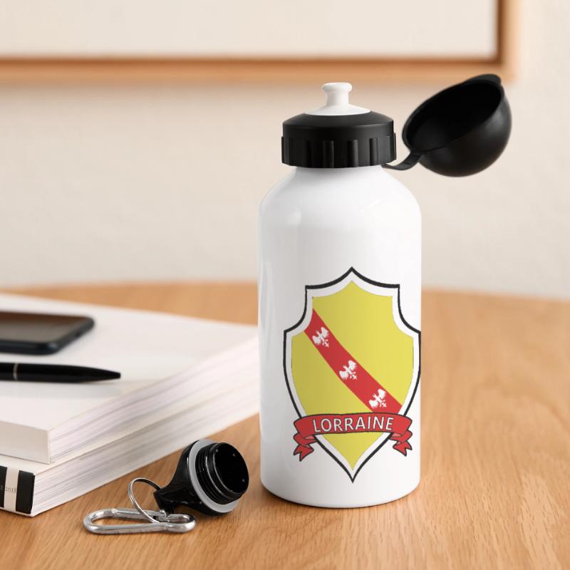 Lothringen Panorama Trinkflasche mit Deckel 500 ml