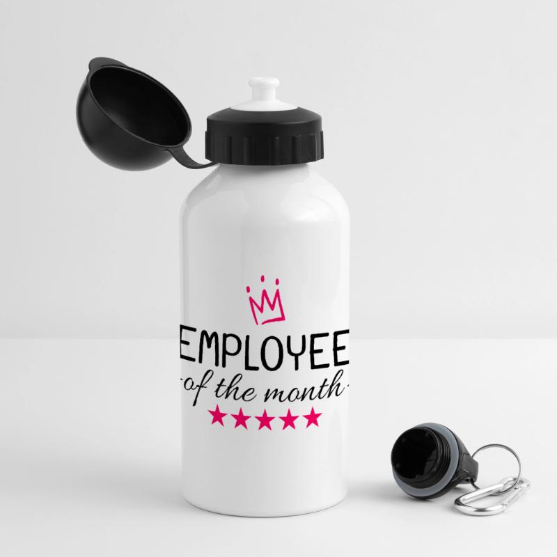 Cadeau de l’employé du mois Gourde panoramique avec couvercle 500 ml