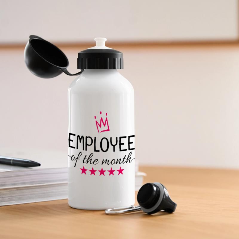 Cadeau de l’employé du mois Gourde panoramique avec couvercle 500 ml