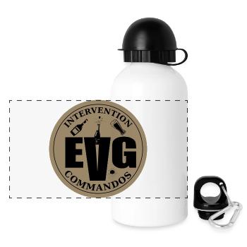 EVG - Gourde panoramique avec couvercle 500 ml - blanc - Devant