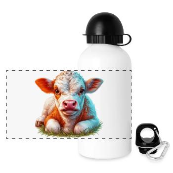 Ko - Panoramisk termosflaska med lock 500 ml - vit - Fram