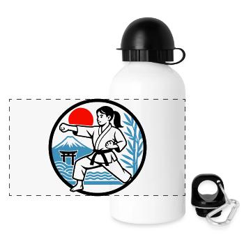 KIarate Nature - Panoramic Thermal Bottle with Lid 500 ml - white - Front