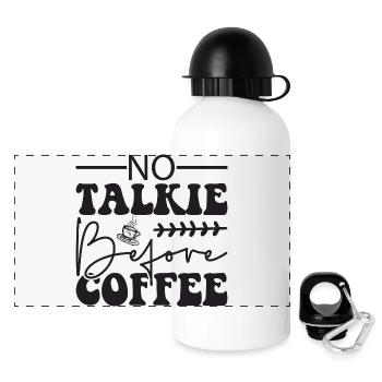 I don't say I love coffee - Panoramic Thermal Bottle with Lid 500 ml - white - Front