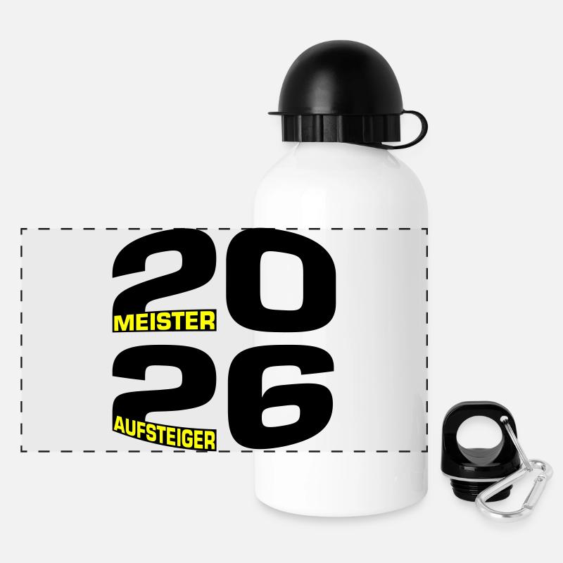 Champion and promoted team 2026 - Panoramic Thermal Bottle with Lid 500 ml - white