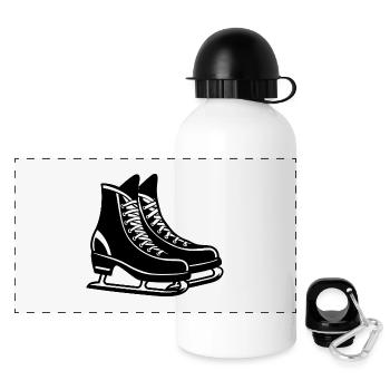 Skates - Panoramic Thermal Bottle with Lid 500 ml - white - Front