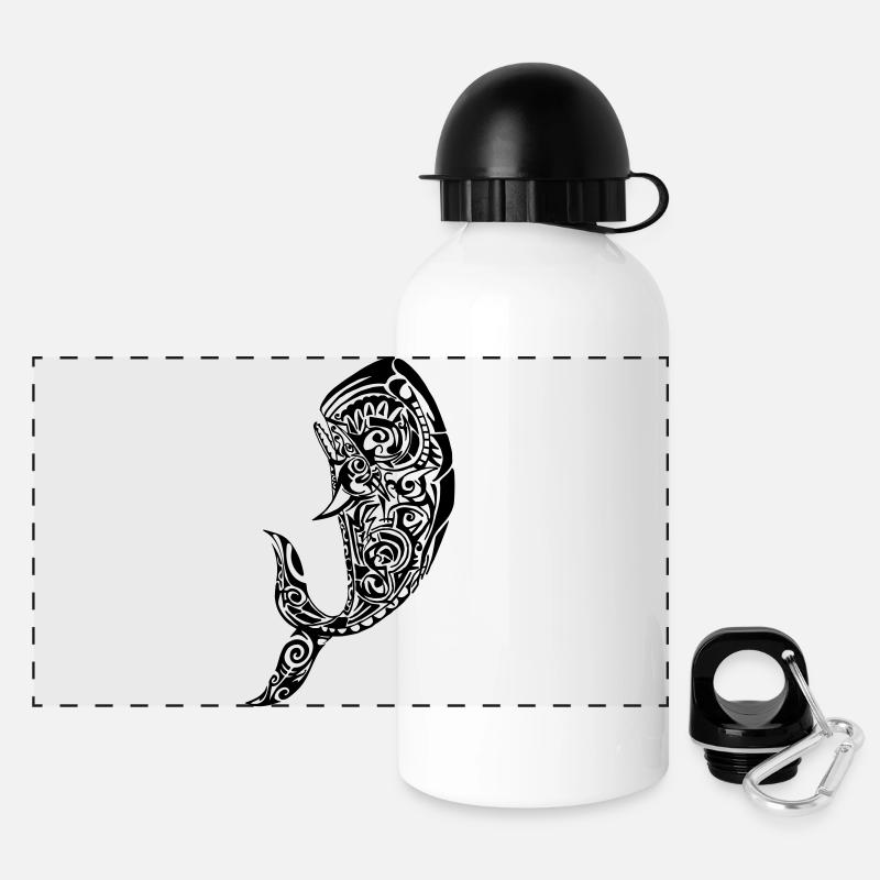 Dear Moby - Panoramic Thermal Bottle with Lid 500 ml - white