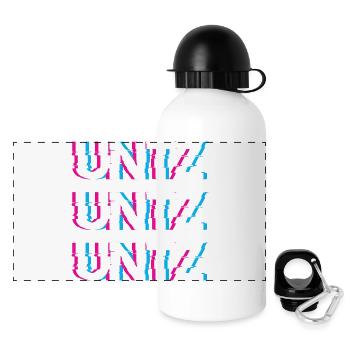 Hardtekk Tekk - Panoramic Thermal Bottle with Lid 500 ml - white - Front