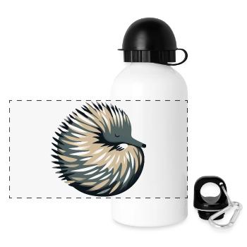 Echidna - Panoramic Thermal Bottle with Lid 500 ml - white - Front