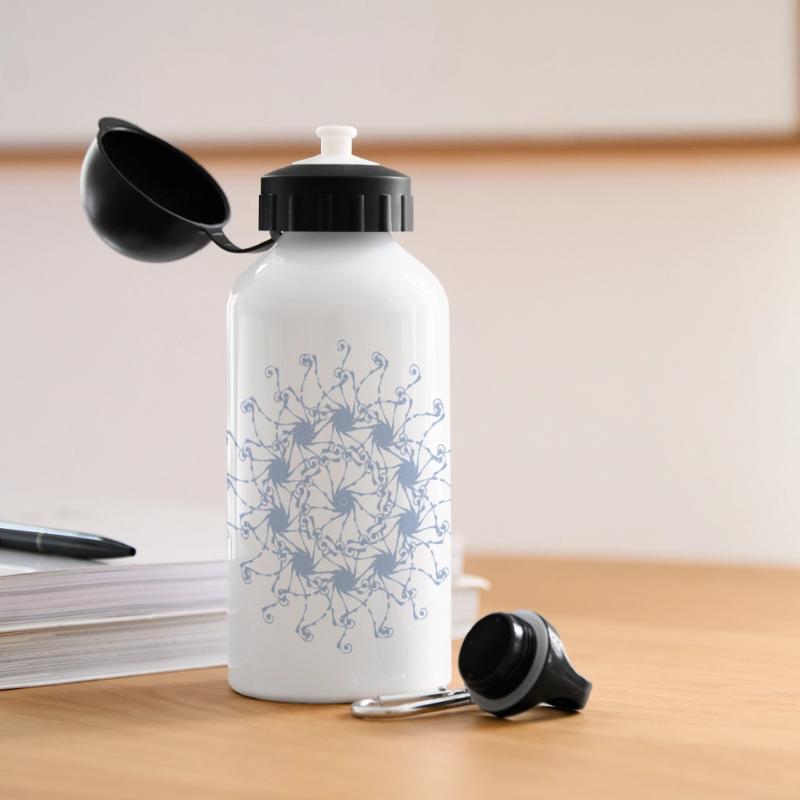 Mandala | Random patterns rotated Panoramic Thermal Bottle with Lid 500 ml