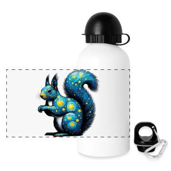 Squirrel - Panoramic Thermal Bottle with Lid 500 ml - white - Front