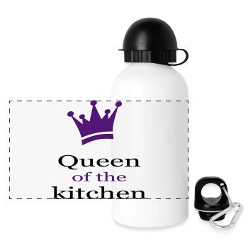 Tablier de cuisine amusant pour les femmes - Gourde panoramique avec couvercle 500 ml - blanc - Devant