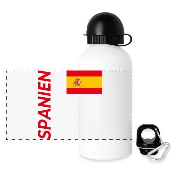 Valencia - Panoramic Thermal Bottle with Lid 500 ml - white - Front