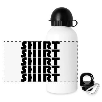 CHEMISE BAUHAUS - Gourde panoramique avec couvercle 500 ml - blanc - Devant