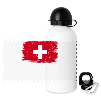 Winterthur - Panoramic Thermal Bottle with Lid 500 ml - white - Front