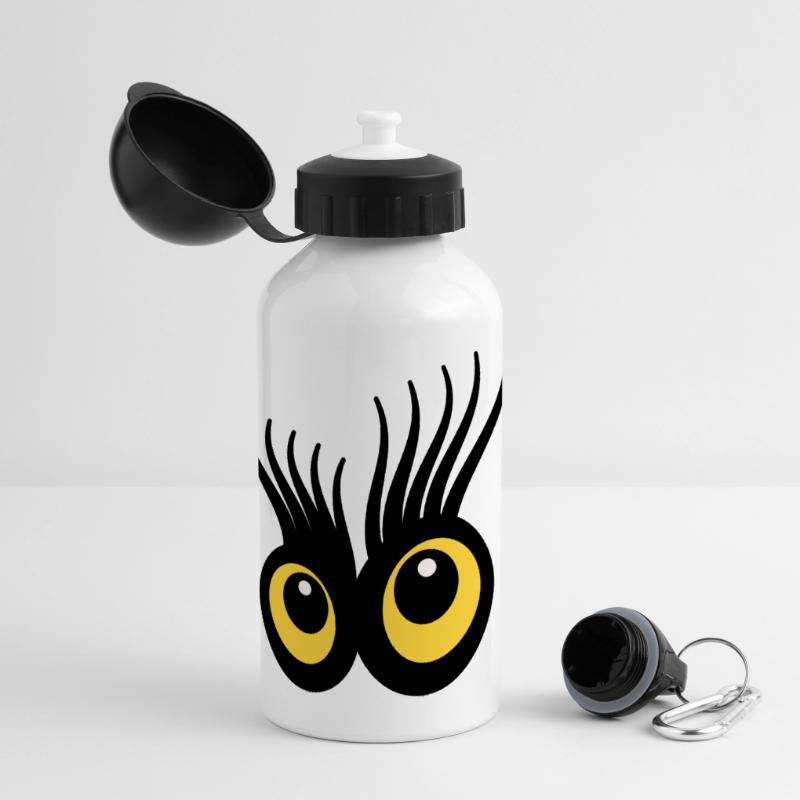 Yeux Gourde panoramique avec couvercle 500 ml