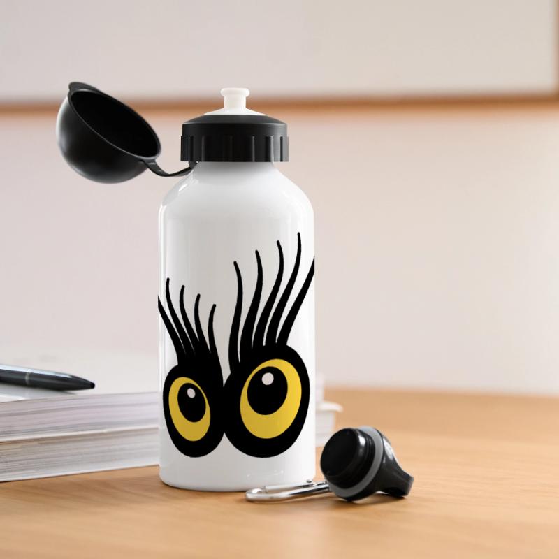 Yeux Gourde panoramique avec couvercle 500 ml